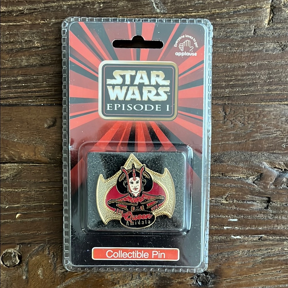 NEW! Vintage! Star Wars Episode I Queen Amidala Collectible Pin